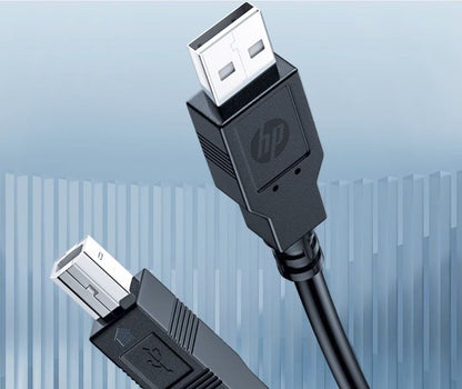 HP DHC-PT100-1.5M USB-A to USB-B v2.0 cable 1.5M Black - Kemu |Fashion Home Kitchen Beauty