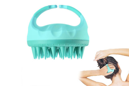 Hair Scalp Massager Shampoo Brush -Green Kemu |Fashion Home Kitchen Beauty