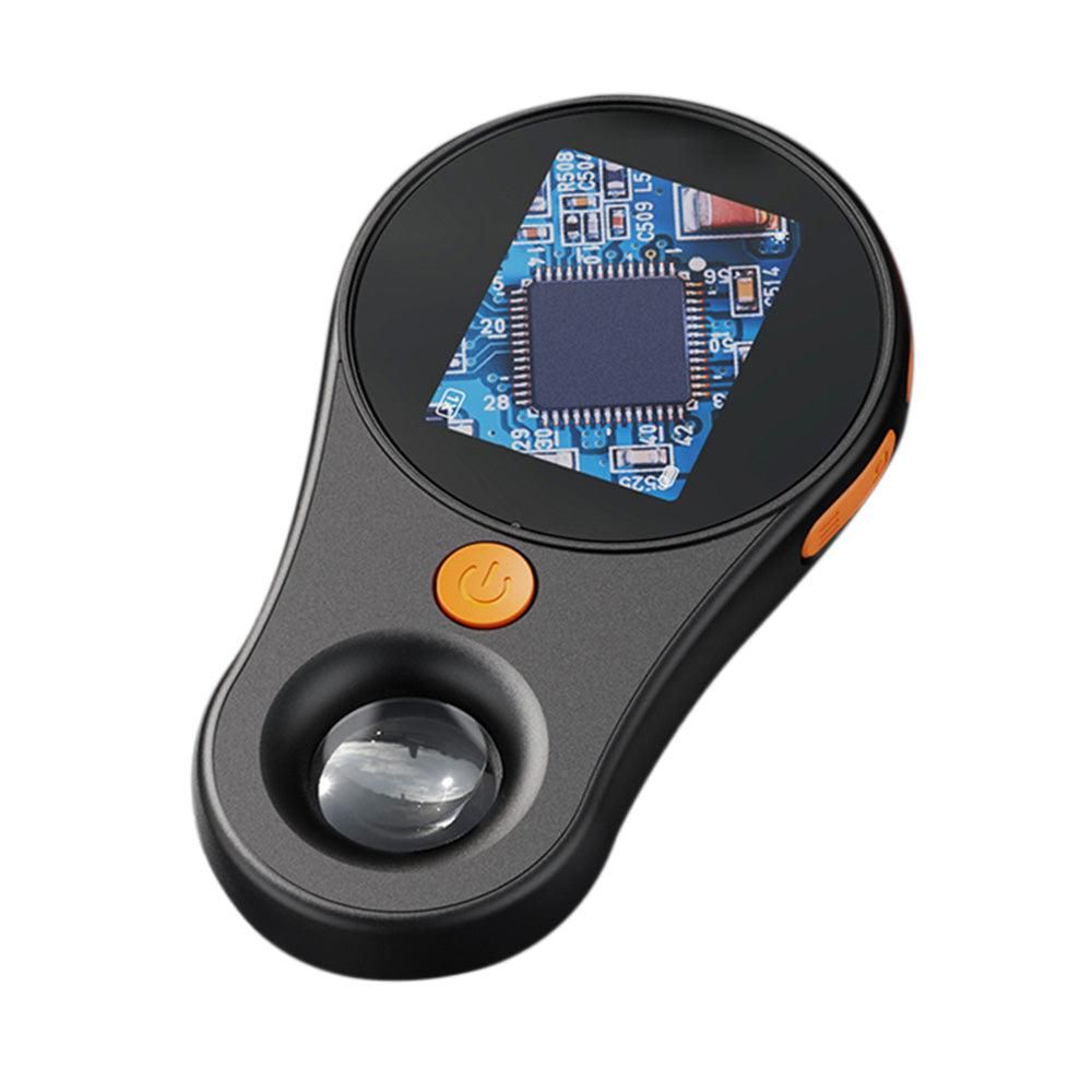 Handheld Macro Digital Microscope Fixed Focus Portable 500X Magnifying Glass Compatible with Windows/Mac OS Black Kemu |Fashion Home Kitchen Beauty
