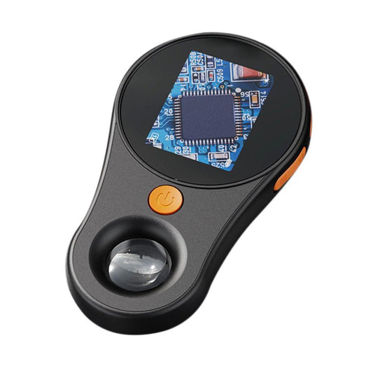 Handheld Macro Digital Microscope Fixed Focus Portable 500X Magnifying Glass Compatible with Windows/Mac OS Black Kemu |Fashion Home Kitchen Beauty