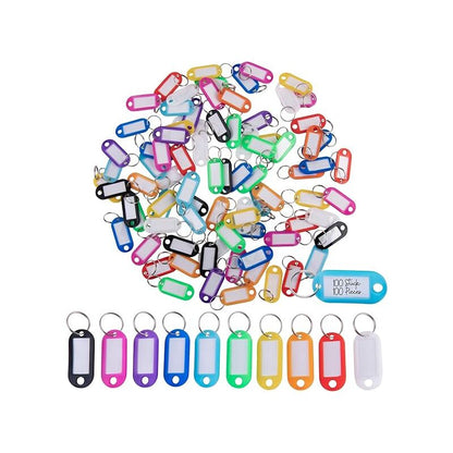 Key Tags/Key Panels, Heavy Duty Weatherproof, Labels, 100 Pieces - Kemu |Fashion Home Kitchen Beauty