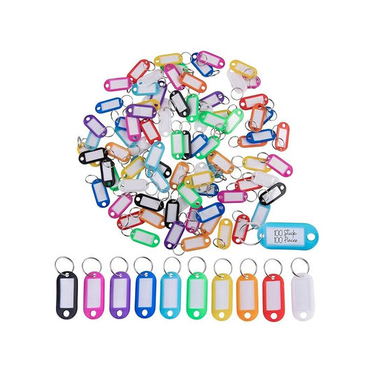 Key Tags/Key Panels, Heavy Duty Weatherproof, Labels, 100 Pieces - Kemu |Fashion Home Kitchen Beauty