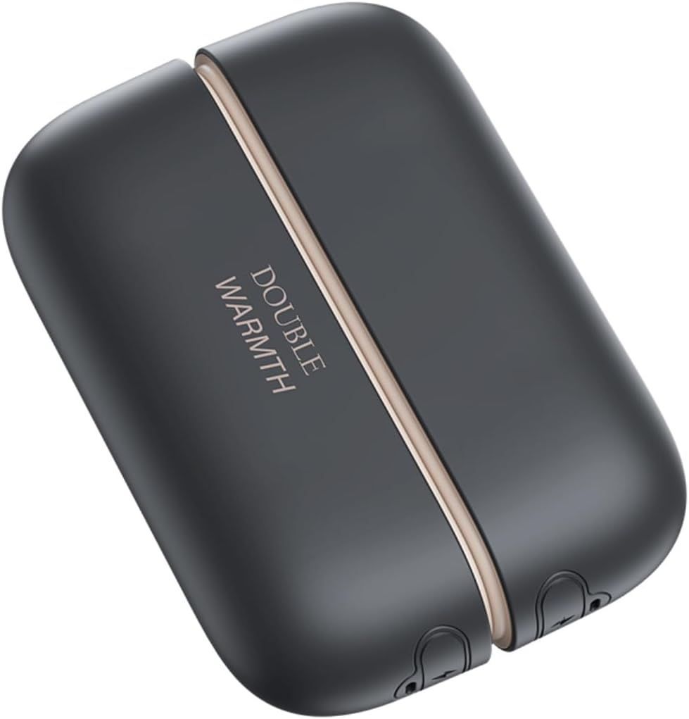 Magnetic Hand Warmers Rechargeable Hand Warmers 2-In-1 Hand Warmers Fast - Black - Size Fits Adult Hands Kemu |Fashion Home Kitchen Beauty