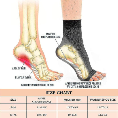 Neuropathy Compression Socks 3 Pairs | Ankle & Foot Support for Pain Relief | Breathable Nylon | L/XL Kemu |Fashion Home Kitchen Beauty