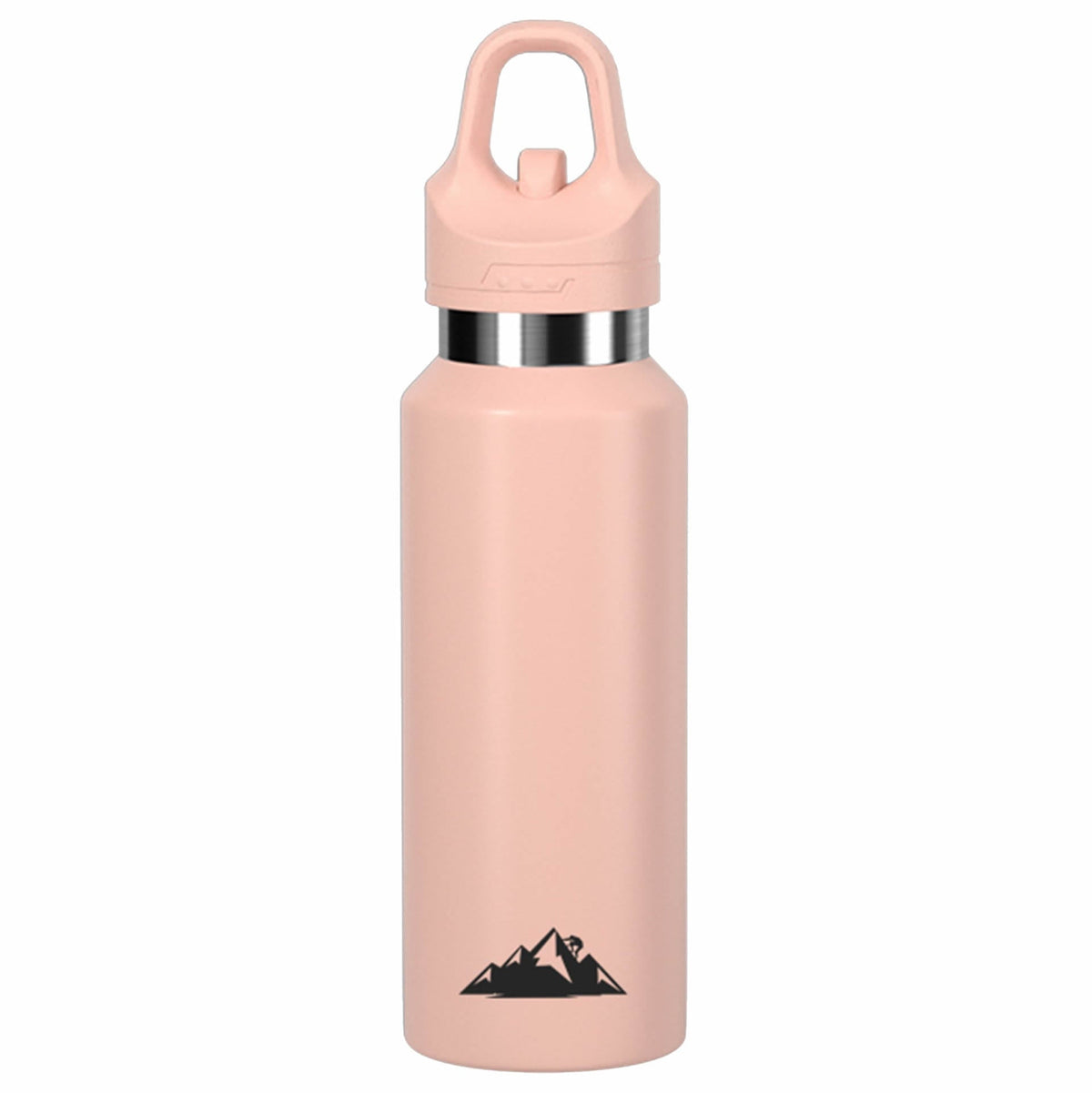 Insulated Water Bottle 480ml | Leakproof One-Click Lid Thermal Flask for Hot & Cold Drinks – Pink Kemu |Fashion Home Kitchen Beauty
