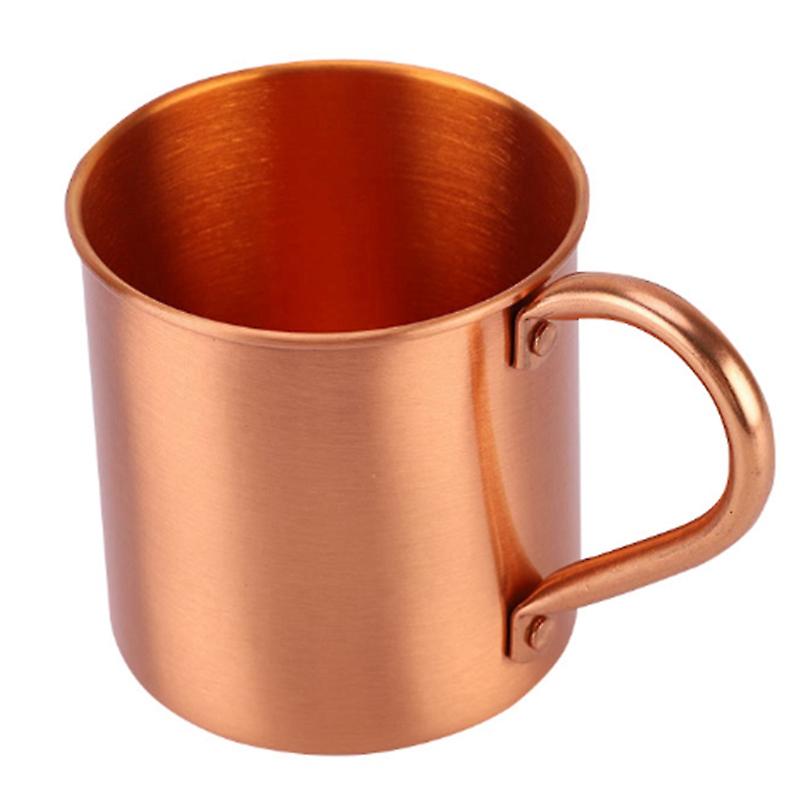 Sports Products Straight Cup Handle Cocktail Cup Pure Copper Mug Kemu |Fashion Home Kitchen Beauty