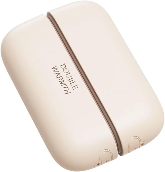 Magnetic Hand Warmers Rechargeable Hand Warmers 2-In-1 Hand Warmers Fast - Beige - Size Fits Adult Hands Kemu |Fashion Home Kitchen Beauty