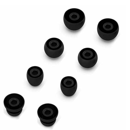 Silicone Earbud Tips black Compatible with Beats Powerbeats Pro Beats Flex and Beats X Black Kemu |Fashion Home Kitchen Beauty