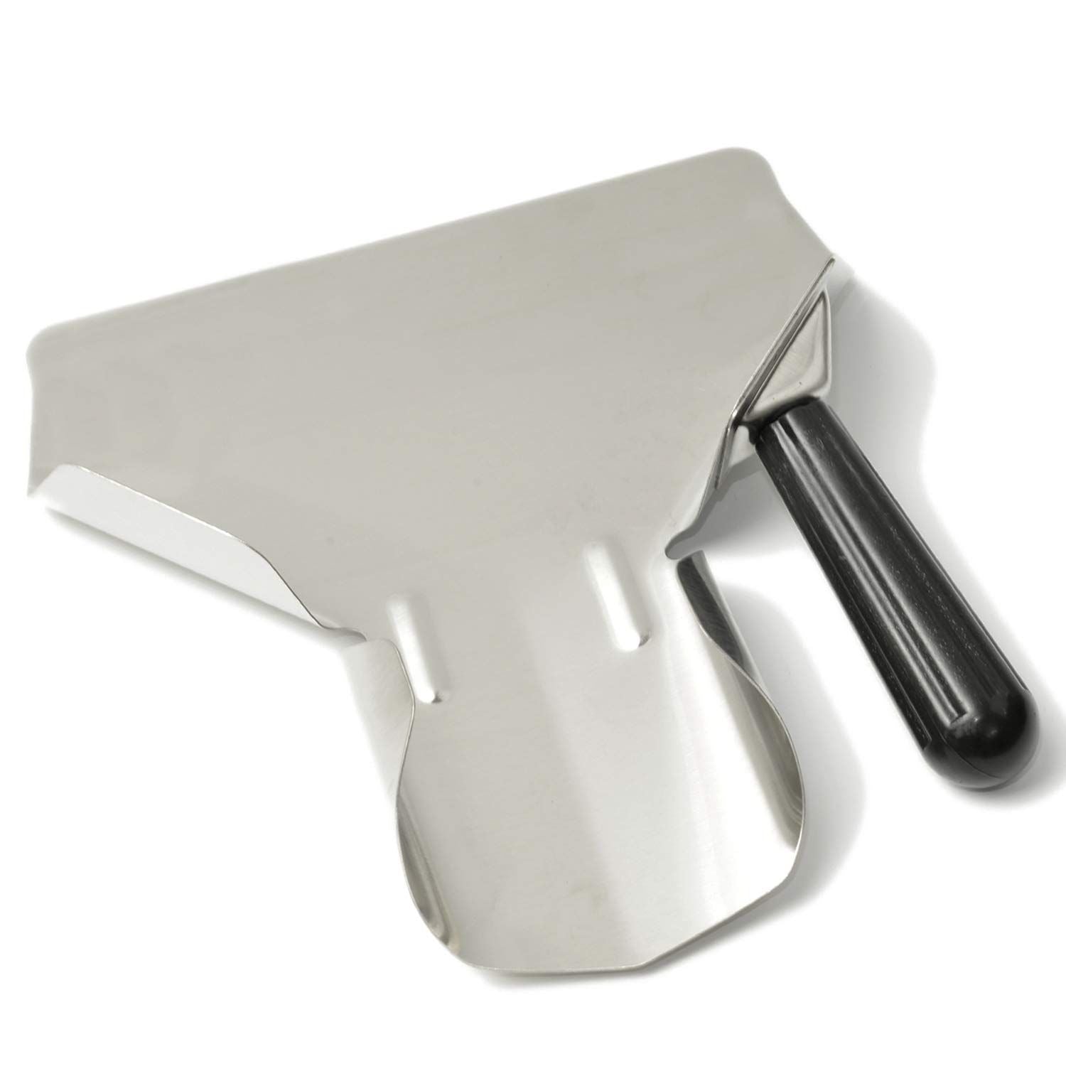 Stainless Steel French Fry Bagger Scoop Chip Popcorn Bagger Ice Candy Snacks Desserts Scooper, Right Handle Kemu |Fashion Home Kitchen Beauty
