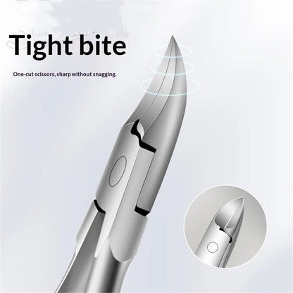 2 pack Professional Toenail Clipper for Thick or Ingrown Nails Surgical Grade Stainless Steel, Long Nail Clippers For Men Elderly Kemu |Fashion Home Kitchen Beauty