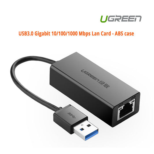 UGREEN USB3.0 Gigabit 10/100/1000 Mbps Network Adapter (20256) - Kemu |Fashion Home Kitchen Beauty