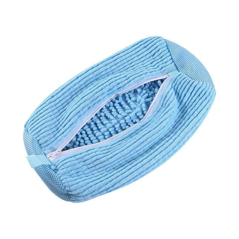 Shoe Washing Machine Bag Durable Shoe Bag Shoe Cleaning Accessory Sneakers - Yellow - Size 001