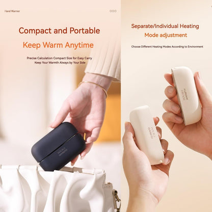 Magnetic Hand Warmers Rechargeable Hand Warmers 2-In-1 Hand Warmers Fast - Green - Size Fits Adult Hands Kemu |Fashion Home Kitchen Beauty