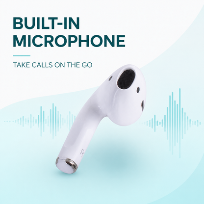 Wireless Bluetooth Earbuds with Microphone, 10m Range, Rechargeable 250mAh Charging Case, iOS & Android Compatible Kemu |Fashion Home Kitchen Beauty
