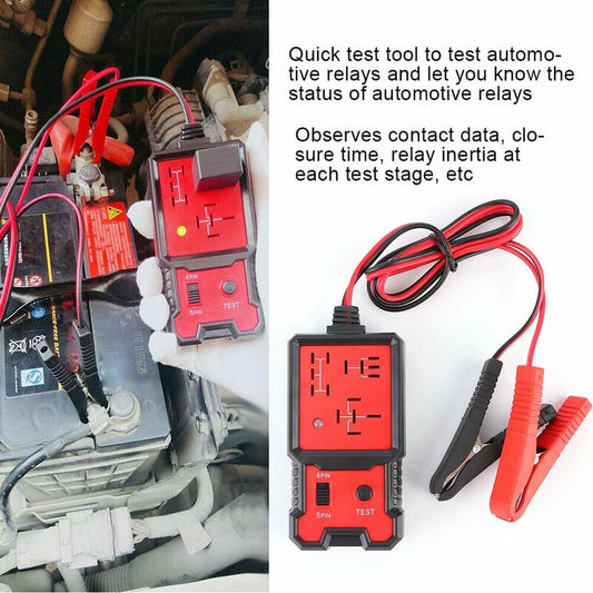 Automotive Relay Tester, 12V Electronic Automotive Relay Tester Auto Car Diagnostic Battery Checker Tool Kemu |Fashion Home Kitchen Beauty