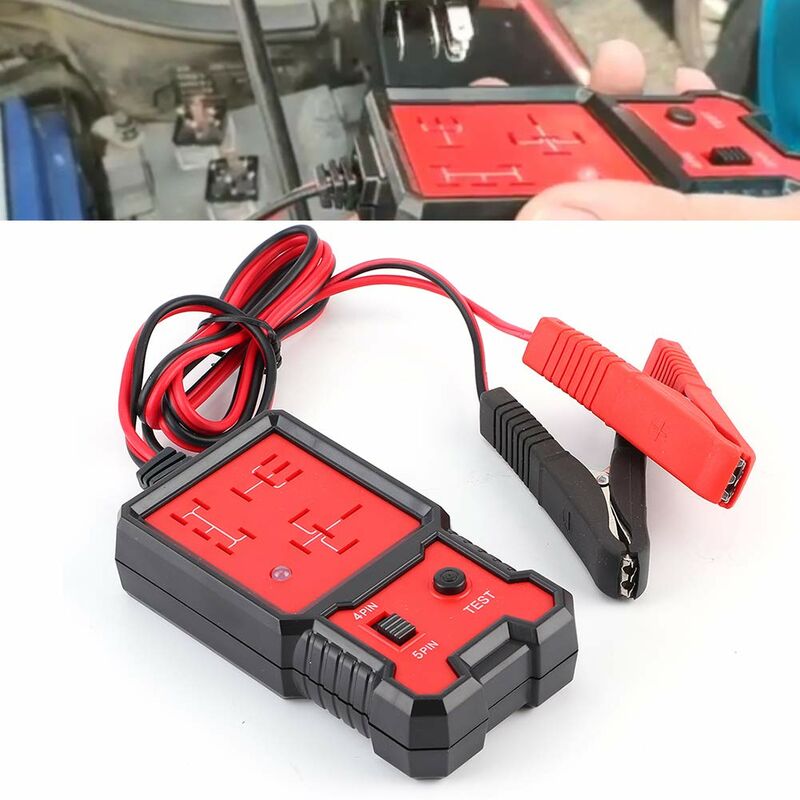Automotive Relay Tester, 12V Electronic Automotive Relay Tester Auto Car Diagnostic Battery Checker Tool Kemu |Fashion Home Kitchen Beauty