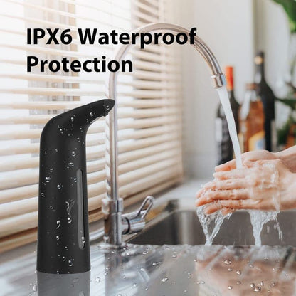 400ml Touchless Automatic Liquid Soap Dispenser, Black