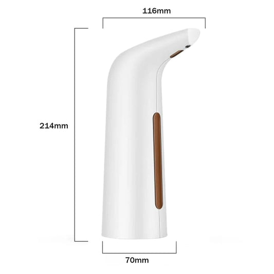 400ML Automatic Touchless Liquid Soap Dispenser, White