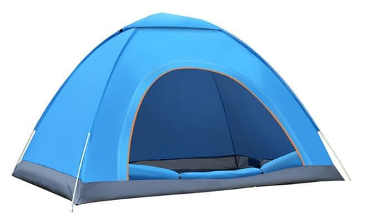 1-Person Camping Tent Automatic Pop Up Beach Tent Waterproof Wind Shelter Easy Setup, Blue, 200x100x110cm Kemu |Fashion Home Kitchen Beauty
