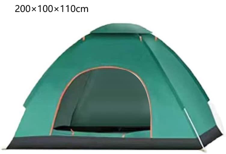 1-Person Camping Tent Automatic Pop Up Beach Tent Waterproof Wind Shelter Easy Setup, Blue, 200x100x110cm Kemu |Fashion Home Kitchen Beauty