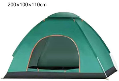 1-Person Camping Tent Automatic Pop Up Beach Tent Waterproof Wind Shelter Easy Setup, Blue, 200x100x110cm Kemu |Fashion Home Kitchen Beauty