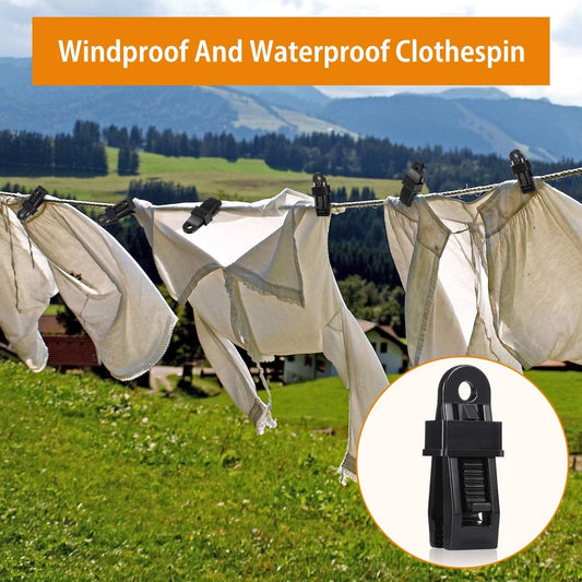 20 pieces - Tent clamps - Tarpaulin clips - Tent clip - tent clip awning clip - camping awning clip - crocodile clips - tarpaulin clip tarpaulin clip - for swimming pools, canopies, caravan awnings, car covers, outdoor tents, canopies and covers - 7.8*2.3 Kemu |Fashion Home Kitchen Beauty