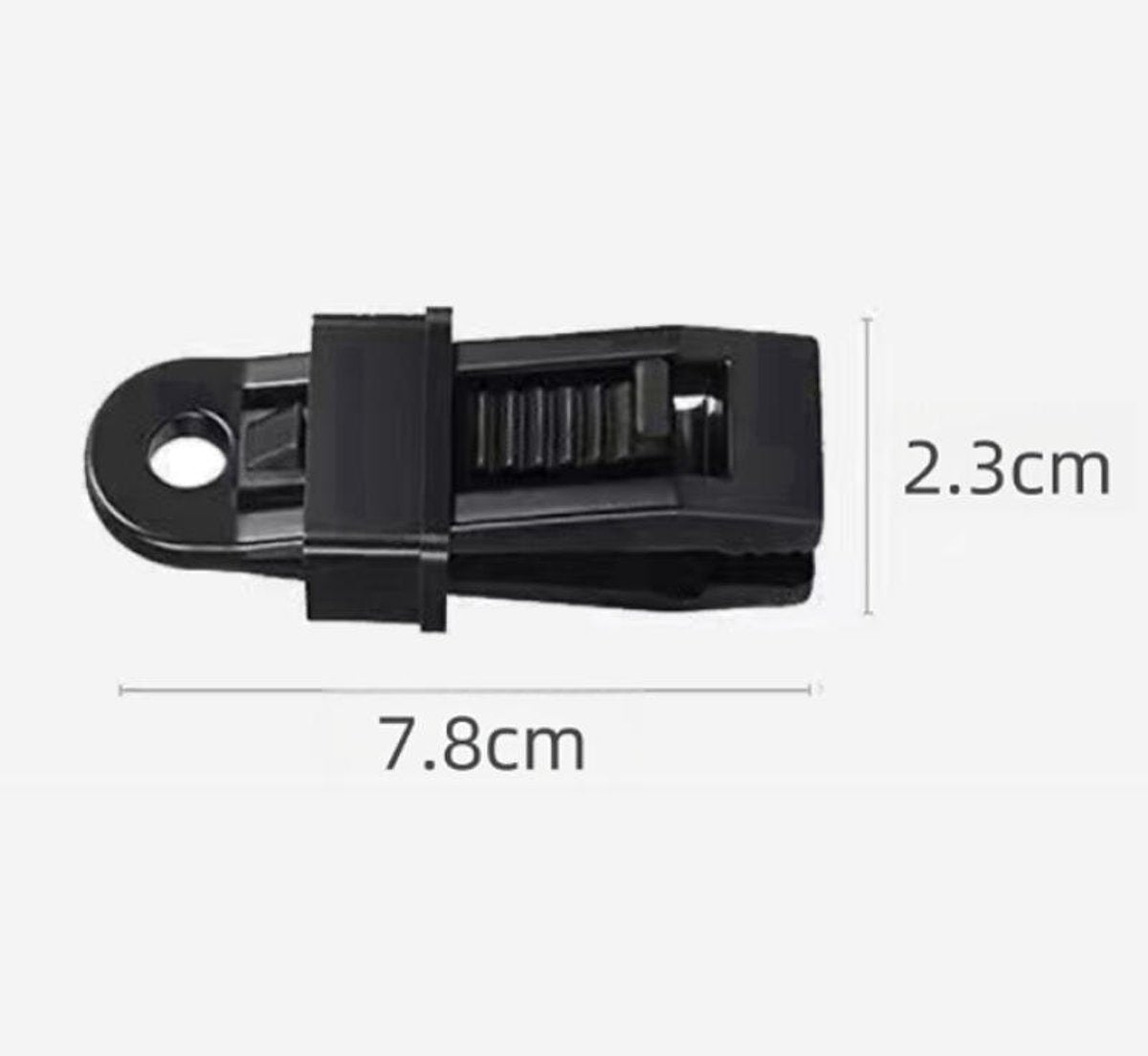 20 pieces - Tent clamps - Tarpaulin clips - Tent clip - tent clip awning clip - camping awning clip - crocodile clips - tarpaulin clip tarpaulin clip - for swimming pools, canopies, caravan awnings, car covers, outdoor tents, canopies and covers - 7.8*2.3 Kemu |Fashion Home Kitchen Beauty