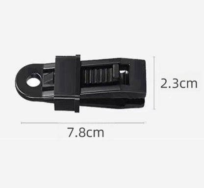 20 pieces - Tent clamps - Tarpaulin clips - Tent clip - tent clip awning clip - camping awning clip - crocodile clips - tarpaulin clip tarpaulin clip - for swimming pools, canopies, caravan awnings, car covers, outdoor tents, canopies and covers - 7.8*2.3 Kemu |Fashion Home Kitchen Beauty