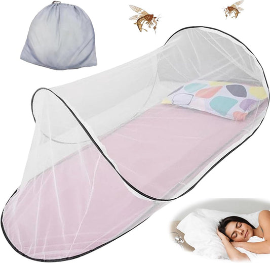 ultralight foldable mosquito net - pop-up mosquito net - travel tent - portable camping tent - family mosquito net - folding bed mosquito net - 200 x 80 x 56 cm Kemu |Fashion Home Kitchen Beauty