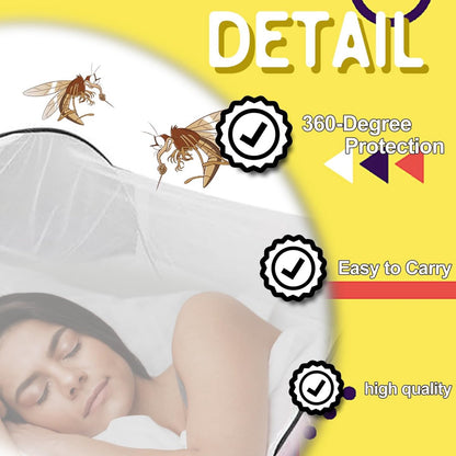 ultralight foldable mosquito net - pop-up mosquito net - travel tent - portable camping tent - family mosquito net - folding bed mosquito net - 200 x 80 x 56 cm Kemu |Fashion Home Kitchen Beauty