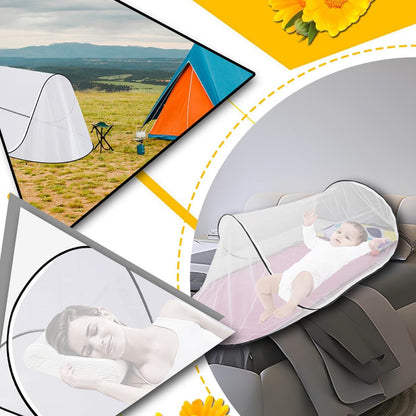 ultralight foldable mosquito net - pop-up mosquito net - travel tent - portable camping tent - family mosquito net - folding bed mosquito net - 200 x 80 x 56 cm Kemu |Fashion Home Kitchen Beauty