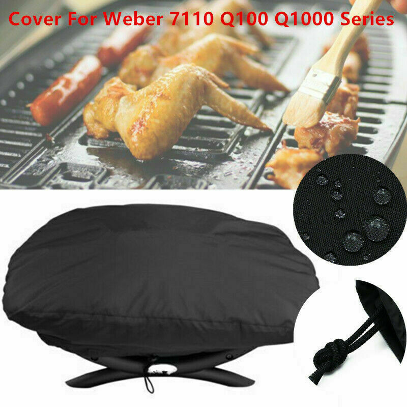 210D Grill Cover for Weber Q1200 and Q1000 Gas Grills, Compatible with Q1200 Q1400 Q1000 Q100 Q120 Baby Q Models, Anti-UV Kemu |Fashion Home Kitchen Beauty