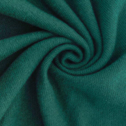 Women's Woven Winter Scarf, Large Tassel Shawl Wrap, Soft Warm Neck Warmer for Cold Weather Outfits, 70x200 cm, Green Kemu |Fashion Home Kitchen Beauty