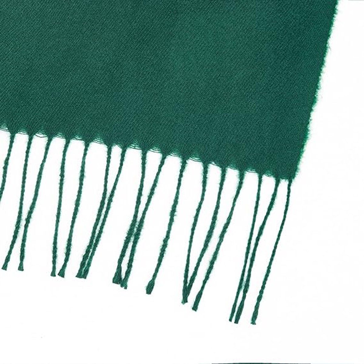 Women's Woven Winter Scarf, Large Tassel Shawl Wrap, Soft Warm Neck Warmer for Cold Weather Outfits, 70x200 cm, Green Kemu |Fashion Home Kitchen Beauty