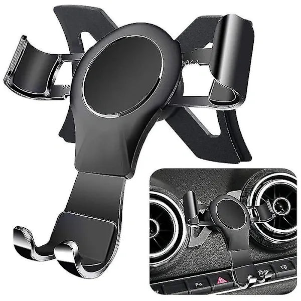 Replacement for - A3 8v S3 2014-2019 Mobile Phone Holder Mobile Mount Car Mount Accessories Black, Made of Aluminum Kemu |Fashion Home Kitchen Beauty