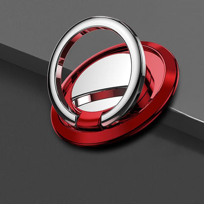 Replacement 360° Rotatable Finger Ring Mobile Phone Holder Stand Grip For Universal Magnetic Car Holder Phone Back Sticker Pad Mount Sticker | | Red Kemu |Fashion Home Kitchen Beauty
