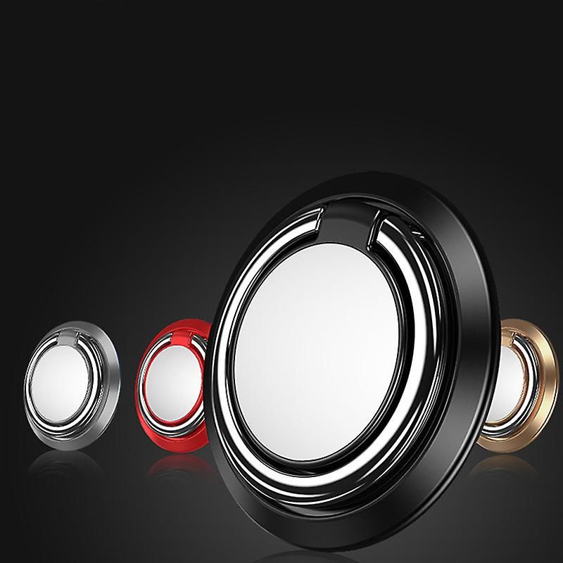 Replacement 360° Rotatable Finger Ring Mobile Phone Holder Stand Grip For Universal Magnetic Car Holder Phone Back Sticker Pad Mount Sticker | | Red Kemu |Fashion Home Kitchen Beauty