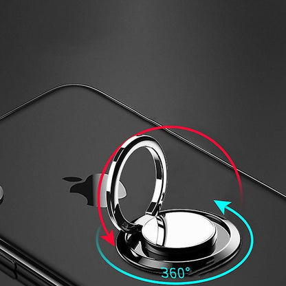 Replacement 360° Rotatable Finger Ring Mobile Phone Holder Stand Grip For Universal Magnetic Car Holder Phone Back Sticker Pad Mount Sticker | | Red Kemu |Fashion Home Kitchen Beauty
