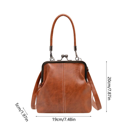 Crossbody Bags for Women Soft Leather Purses and Handbag Multi Pocket Shoulder Bag Spring Nostalgic Handbag Lightweight Women's Bag Kemu |Fashion Home Kitchen Beauty