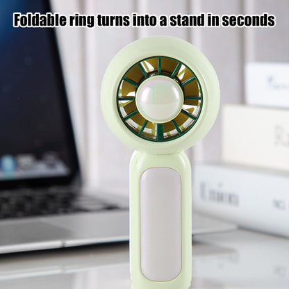 Air Conditioner Fan – The GENUINE Portable Ice Cooling Refrigerating Pad Handheld Cooling Fan That Blows Cold Air Green