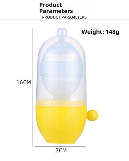 Portable Egg Scrambler Shaker Whisk Hand Powered Golden Egg Maker Eggs Yolk White Mixer Kitchen Gadgets for Mixing the Egg Kemu |Fashion Home Kitchen Beauty