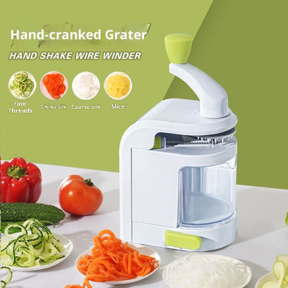 Vegetable Spiralizer Zucchini Noodles Maker – 4 Built-in Spiral Slicer Blade for Veggie Spaghetti Paste Kemu |Fashion Home Kitchen Beauty