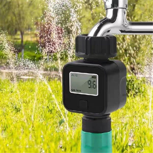 Digital Water Flows Meter for Outdoor Garden Hose Watering Irrigation Measuring Consumption Water Kemu |Fashion Home Kitchen Beauty