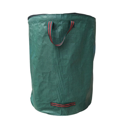 Reusable Yard Waste Bags Lawn And Leaf Bags 3 Pack, Heavy Duty Garden Bags With Gardening Gloves, Standable Garden Waste Bag With 4 Handles（45*38cm)