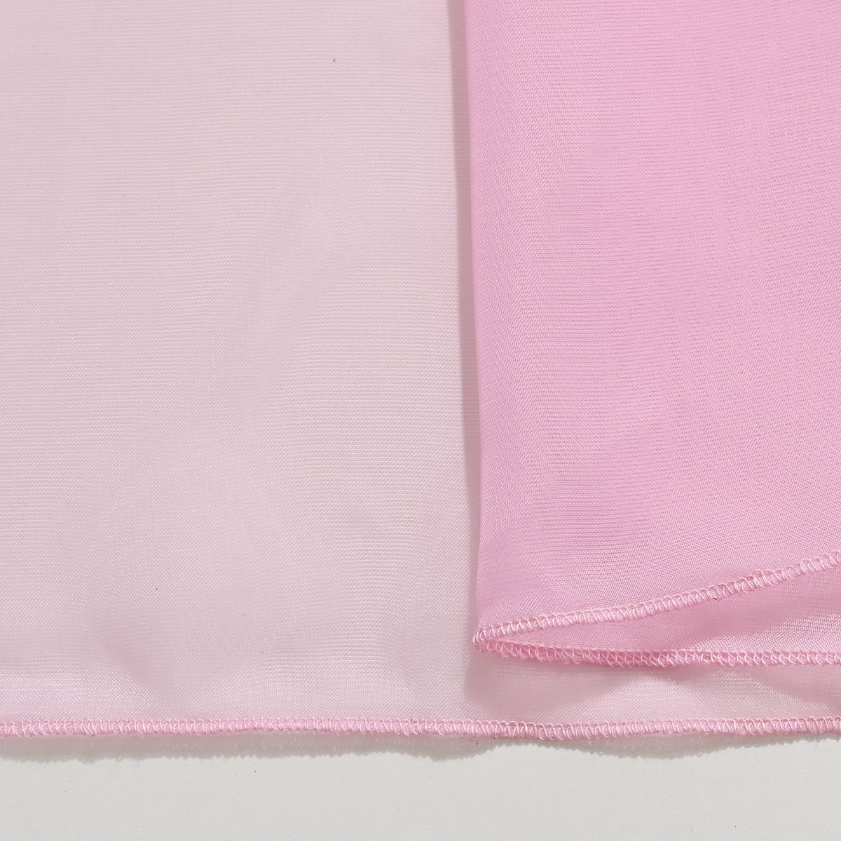 25 Pcs Organza Chair Sashes for Wedding Banquet Party Decoration Chair Bows Ties Chair Cover Bands Event Supplies - Light Pink
