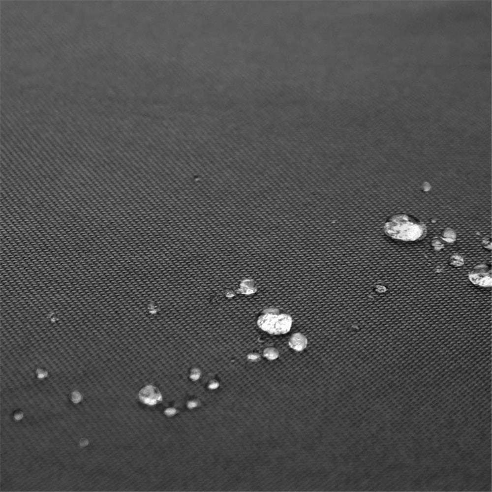 210D Waterproof silver coated Oxford cloth Square Hot Tub Cover Outdoor SPA Covers 76 x 76 inch, Black