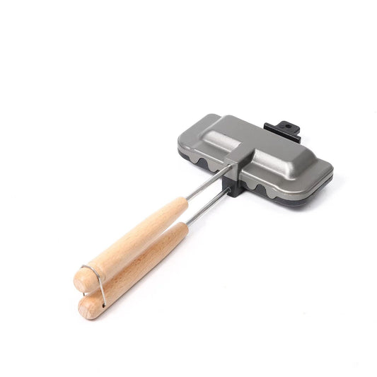Hot Sandwich Maker, Hot Dog Toaster, Double-Sided Sandwich Baking Pan, Double Sided Frying Pan, Grilled Cheese Maker Nonstick Sandwich Maker Flip Grill Pan （two-color） Kemu |Fashion Home Kitchen Beauty