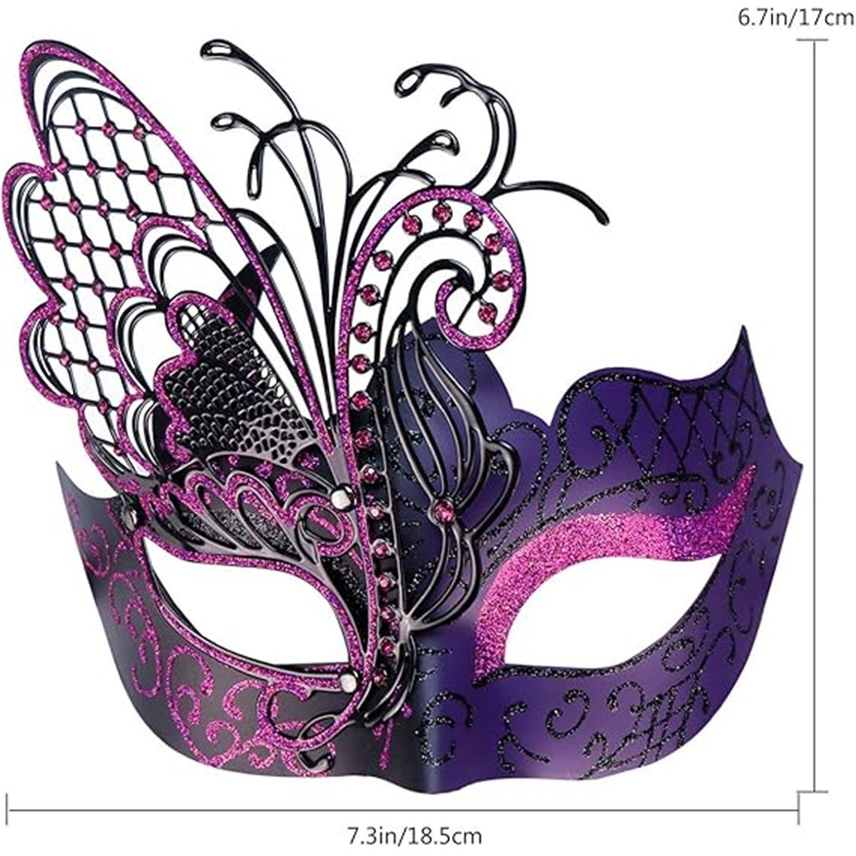 Halloween Party Mask Evening Prom Ball Mask Bar Costumes Accessory Kemu |Fashion Home Kitchen Beauty