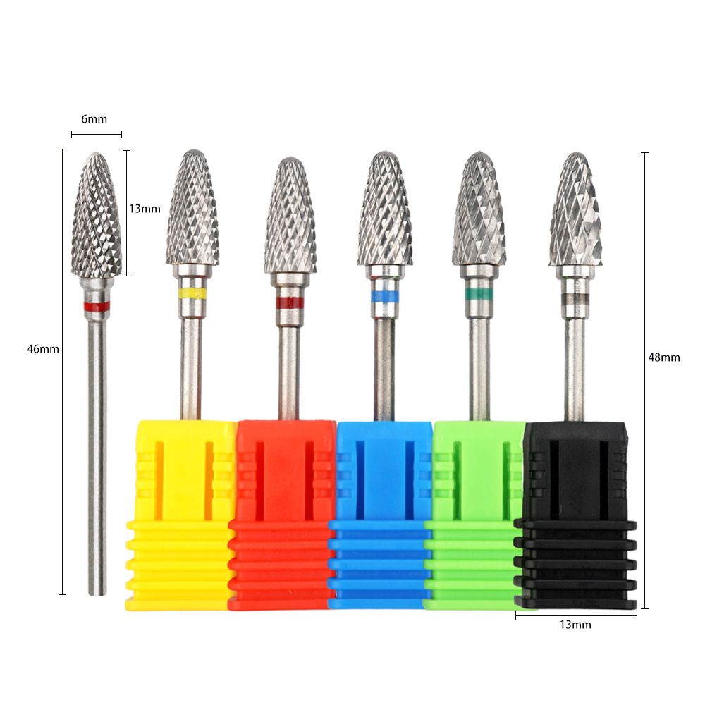 Nail Drill Bits Set for Acrylic Nails,Professional Tungsten Nail File Bits Nail Art Tools,Manicure Pedicure Shapen Remove Tools, Home Salon Use(5Pieces Kemu |Fashion Home Kitchen Beauty