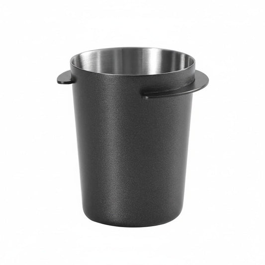 53mm Coffee Dosing Cup Stainless Steel Bar Dosing Powder Feeder Part DIY Coffee Machine Dosing Tool Accessory(53mm black) Kemu |Fashion Home Kitchen Beauty